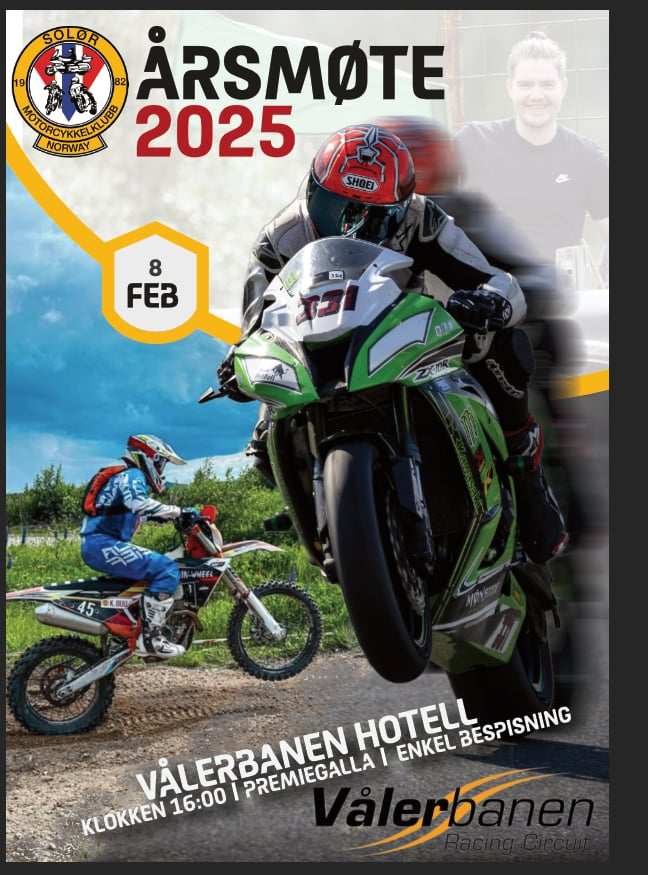 Poster ÅRSMØTE 08.02.2025